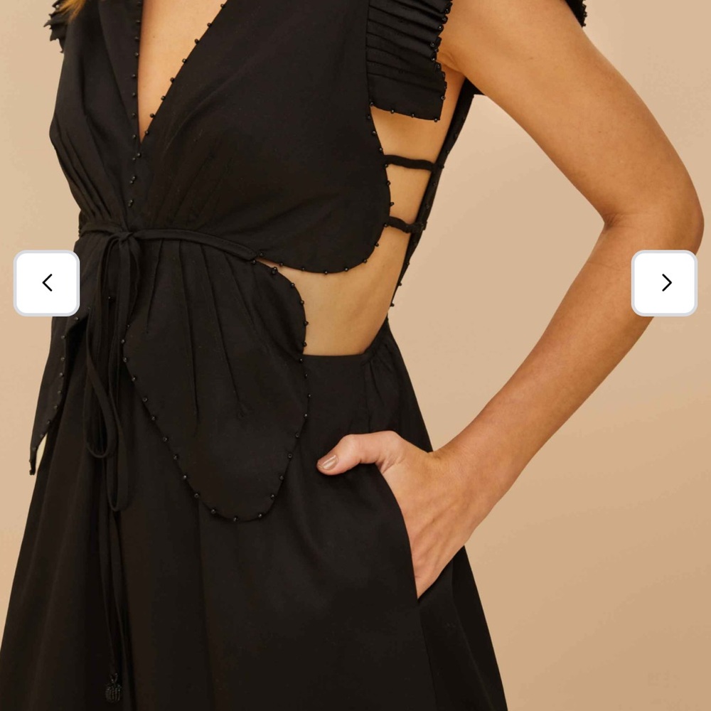 FARM Rio Black Maxi Dress - Picture 3 of 5